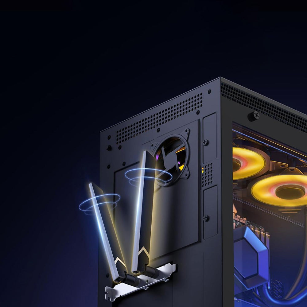 Síťová karta UGREEN BE6500 (55204), 1 x PCIe, černá
