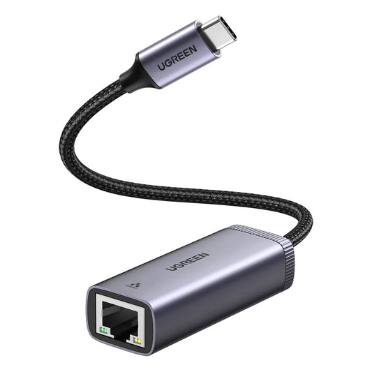 Síťová karta UGREEN CM483, RJ45, USB-C, Šedá