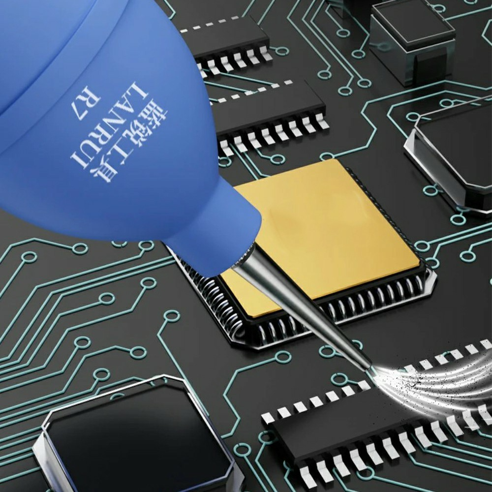 Lanrui R7 vzduchové čerpadlo pro čištění elektronických zařízení, modré