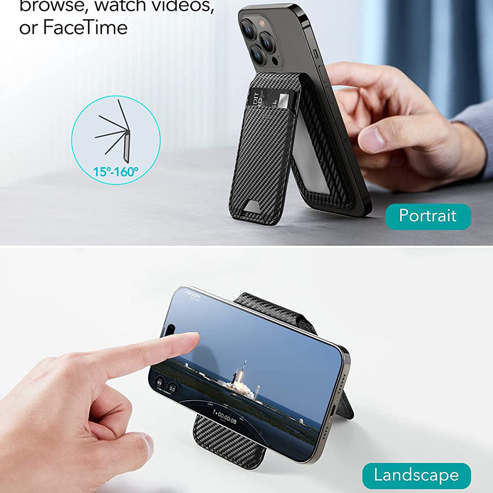 Peněženka Magsafe, ESR, Carbon, Černá