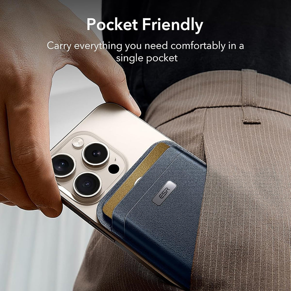 Peněženka Magsafe, ESR, Classic Geo, Námořnická modř