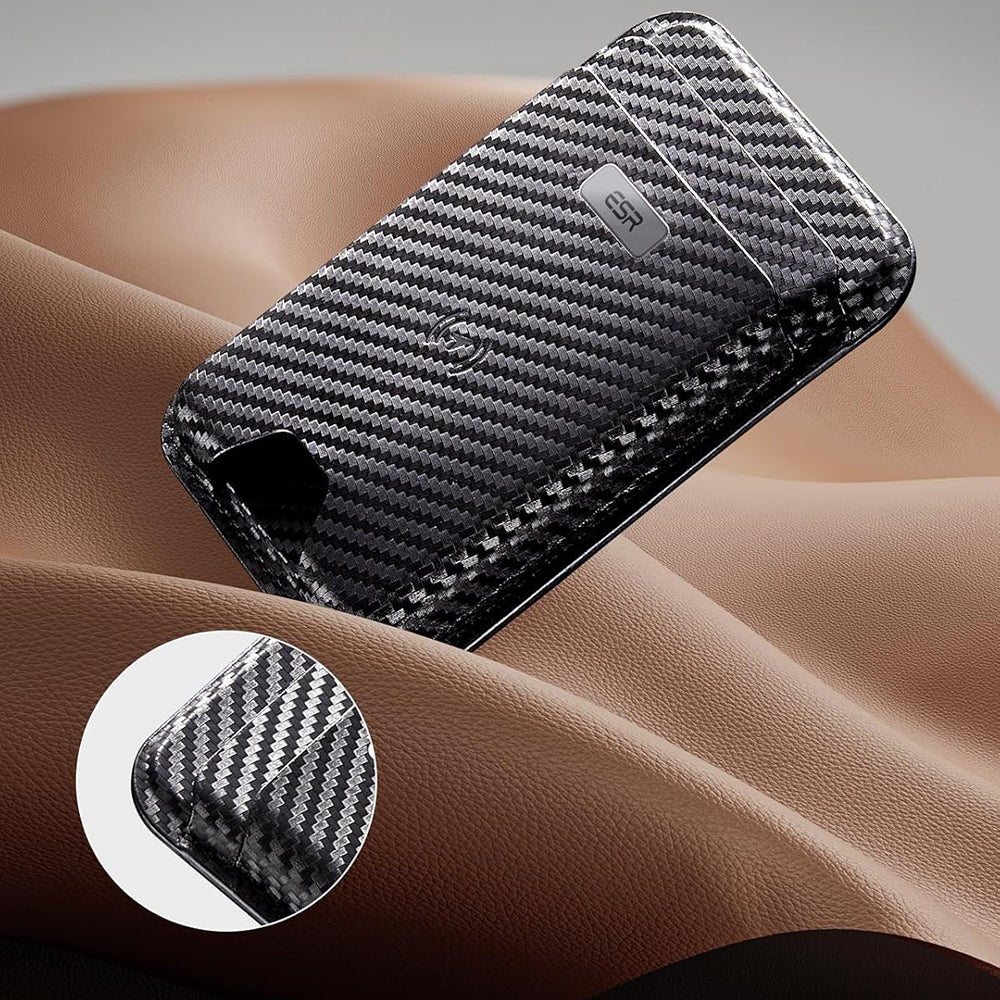 Peněženka Magsafe, ESR, Classic Geo Carbon, Černá