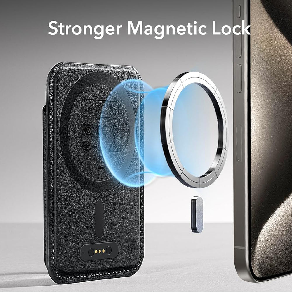 Peněženka MagSafe, ESR, Classic Geo, Černá