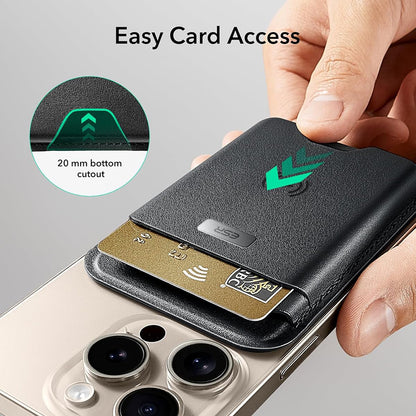 Peněženka MagSafe, ESR, Classic Geo, Černá