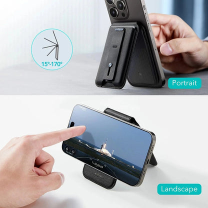 Peněženka MagSafe, ESR, Findy my Wallet, Hnědá