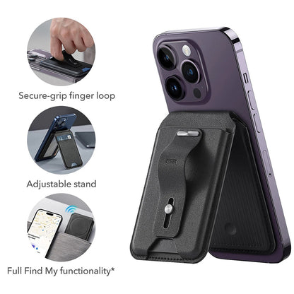 Peněženka MagSafe, ESR, Findy my Wallet, Hnědá