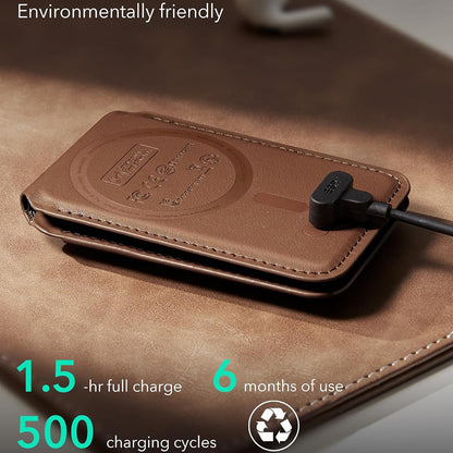 Peněženka MagSafe, ESR, Findy my Wallet 5C, Hnědá