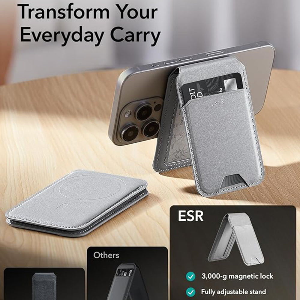 Peněženka Magsafe, ESR, Šedá