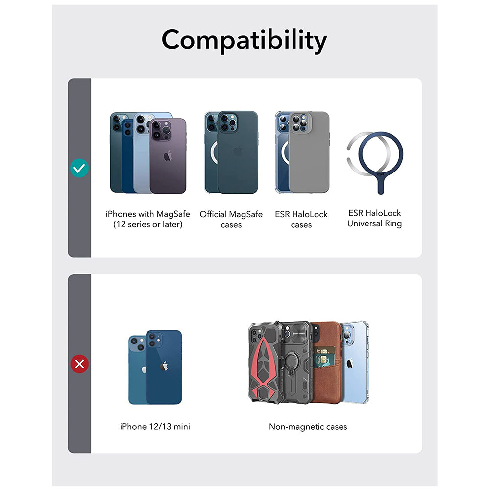 Peněženka Magsafe, ESR, Stojan, Hnědá