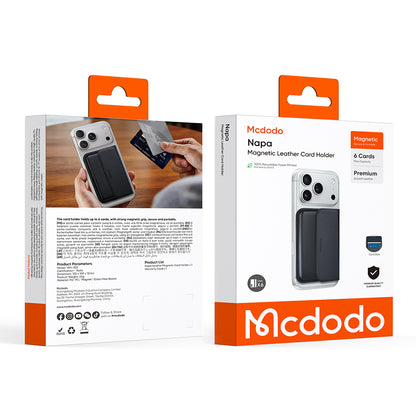MagSafe peněženka, McDodo, WH-3530 Napa, černá