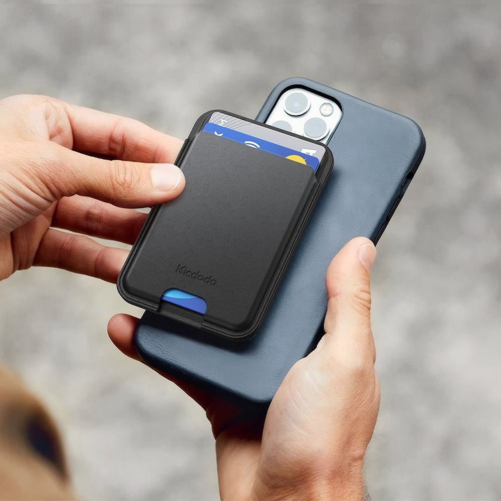 Peněženka MagSafe, McDodo, WH-7920 Napa, Černá