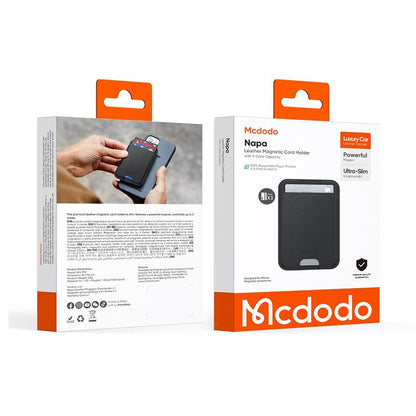 Peněženka MagSafe, McDodo, WH-7920 Napa, Černá