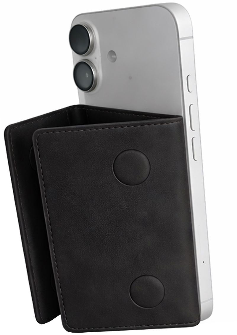 MagSafe peněženka, OEM, Triple Wallet, černá
