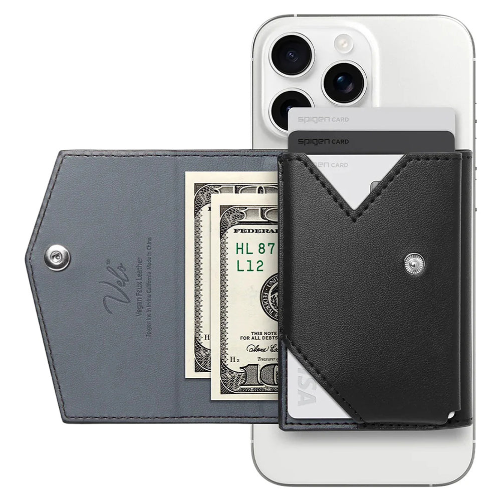 Peněženka Magsafe, Spigen, Valentinus Pro, Černá