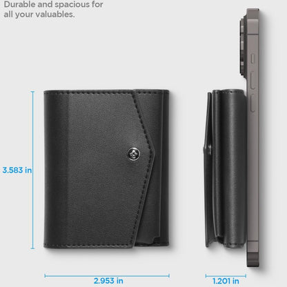 Peněženka Magsafe, Spigen, Valentinus Pro, Černá