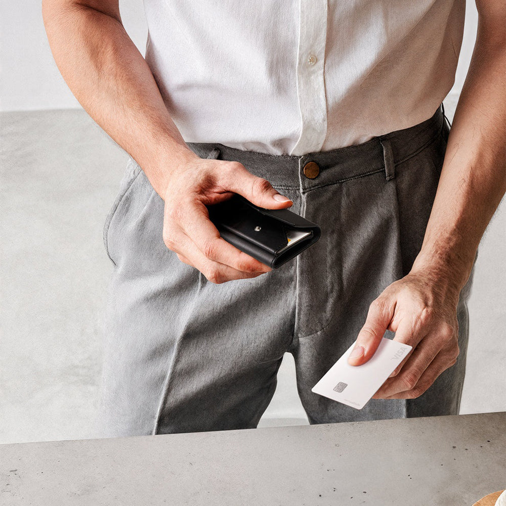 Peněženka Magsafe, Spigen, Valentinus Pro, Černá