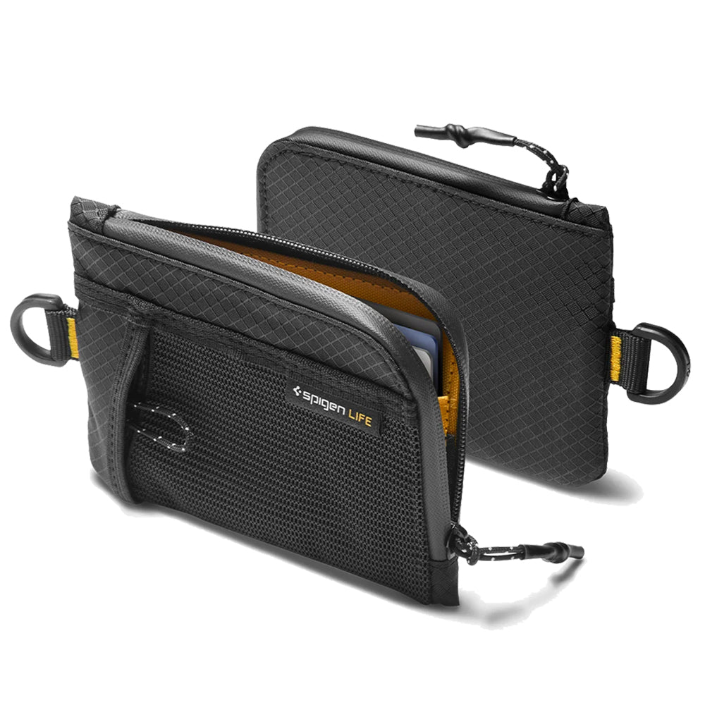 Peněženka Spigen LF300 s ochranou RFID, černá AFA11229
