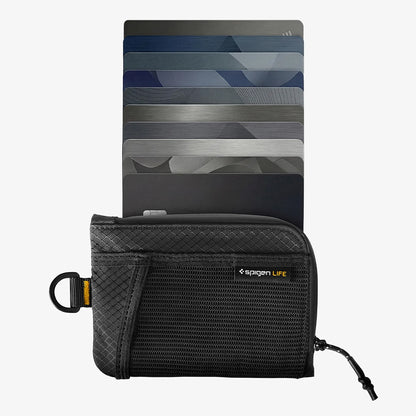 Peněženka Spigen LF300 s ochranou RFID, černá AFA11229