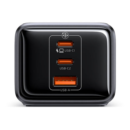 Prodlužovací kabel McDodo CH-0620, 3 x Schuko - 1 x USB-A - 2 x USB-C, černý