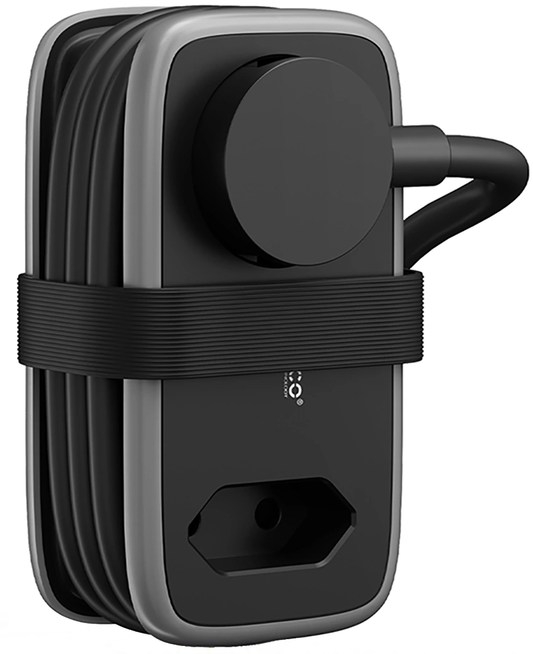 Prodlužovací kabel Orico APP, 2 x Schuko - 2 x USB-A - 1 x USB-C, Černá Šedá