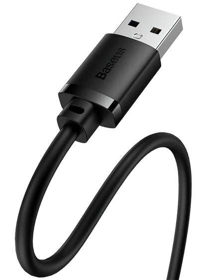 Prodlužovací kabel USB 3.0 Baseus AirJoy Series, 1m, Černý B00631103111-00
