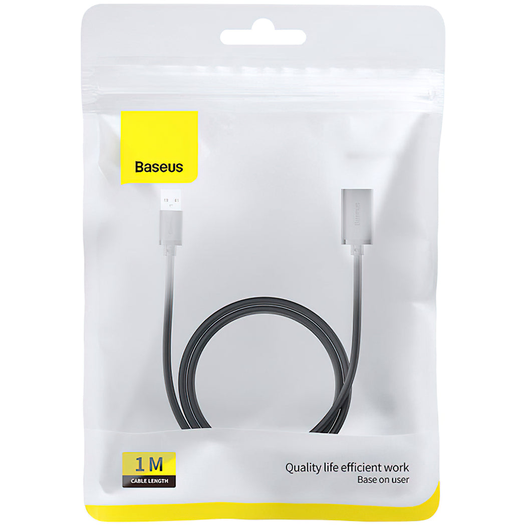 Prodlužovací kabel USB 3.0 Baseus AirJoy Series, 1m, Černý B00631103111-00