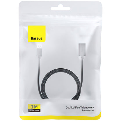 Prodlužovací kabel USB 3.0 Baseus AirJoy Series, 1m, Černý B00631103111-00