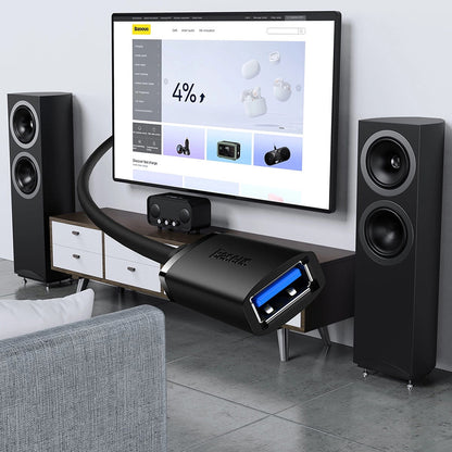 Prodlužovací kabel USB 3.0 Baseus AirJoy, 3m, černý B00631103111-04