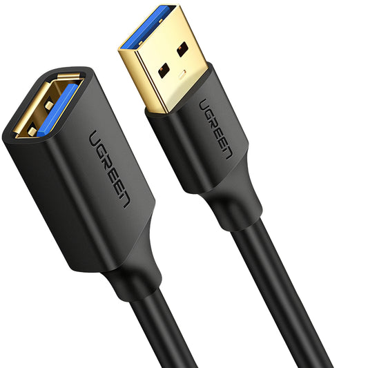 Prodlužovací kabel USB 3.0 UGREEN US129, 1m, černý