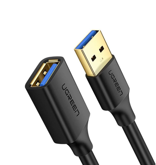 Prodlužovací kabel USB 3.0 UGREEN US129, 5m, černý