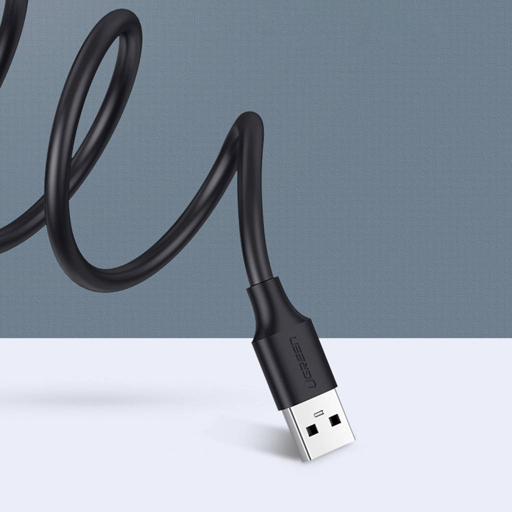 USB prodlužovací kabel UGREEN US103, 5m, černý