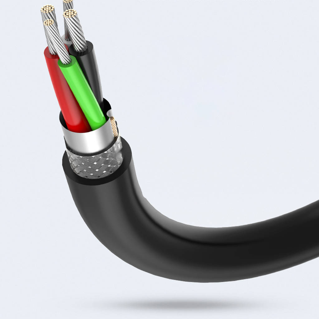 USB prodlužovací kabel UGREEN US103, 5m, černý
