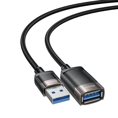 Prodlužovací kabel USB Yesido GS26, 1,5m, šedý