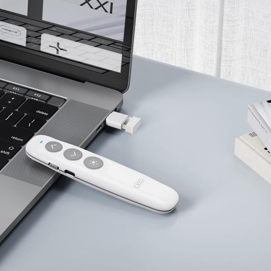 Bezdrátový prezentér XO Design CF27, bílý