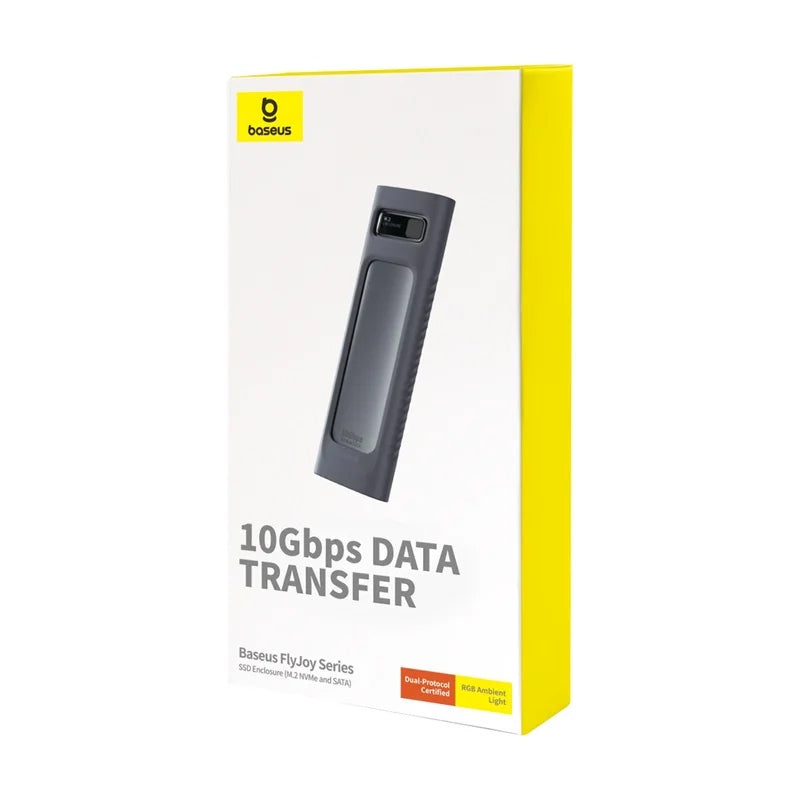 Rack Baseus FlyJoy Series pro SSD SATA M.2 NVMe, šedý B00760600811-02