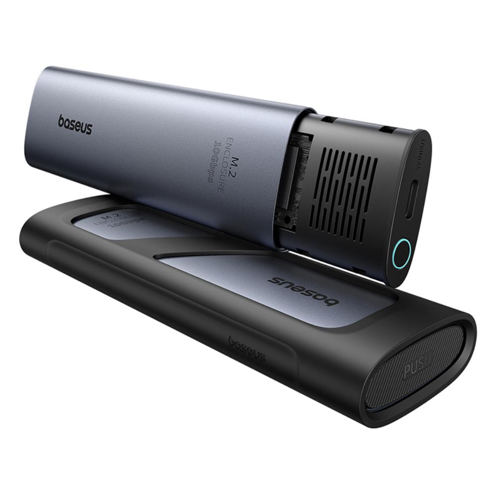 Rack Baseus FlyJoy Series pro SSD M.2 NVMe, Šedý B00760600811-01