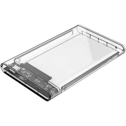 Rack Orico 2139C3 pro HDD / SSD SATA 2,5 palce, USB-C, Transparentní