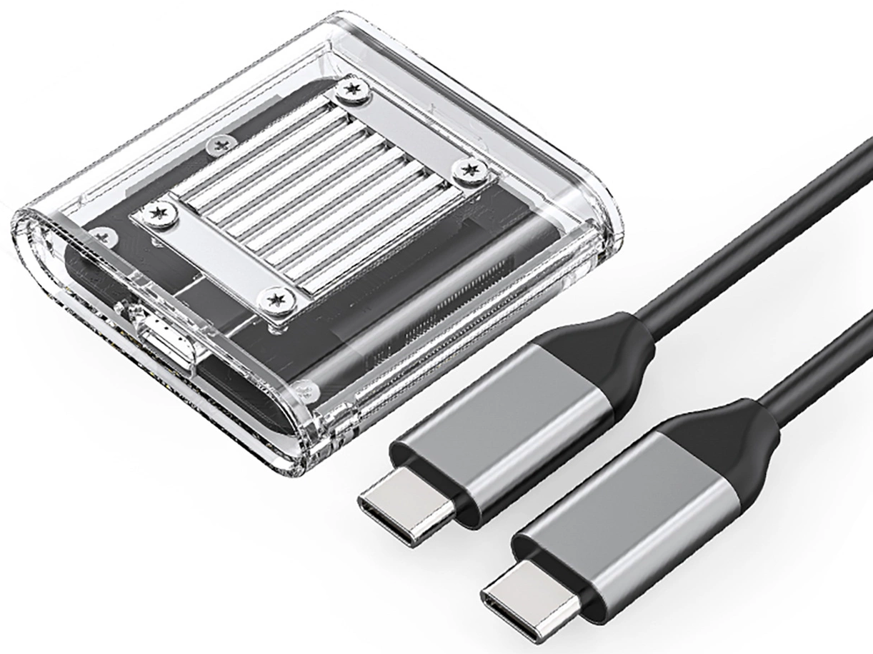 Orico TC20-M2-10G rámeček pro SSD M.2 NVMe 2230, průhledný