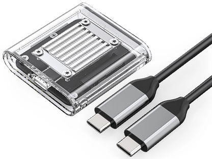 Orico TC20-M2-10G rámeček pro SSD M.2 NVMe 2230, průhledný