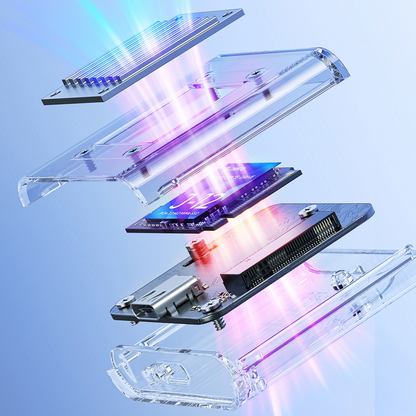 Orico TC20-M2-10G rámeček pro SSD M.2 NVMe 2230, průhledný
