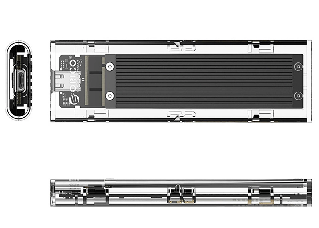 Orico TCM2-C3 rámeček pro SSD M.2 NVMe, černý