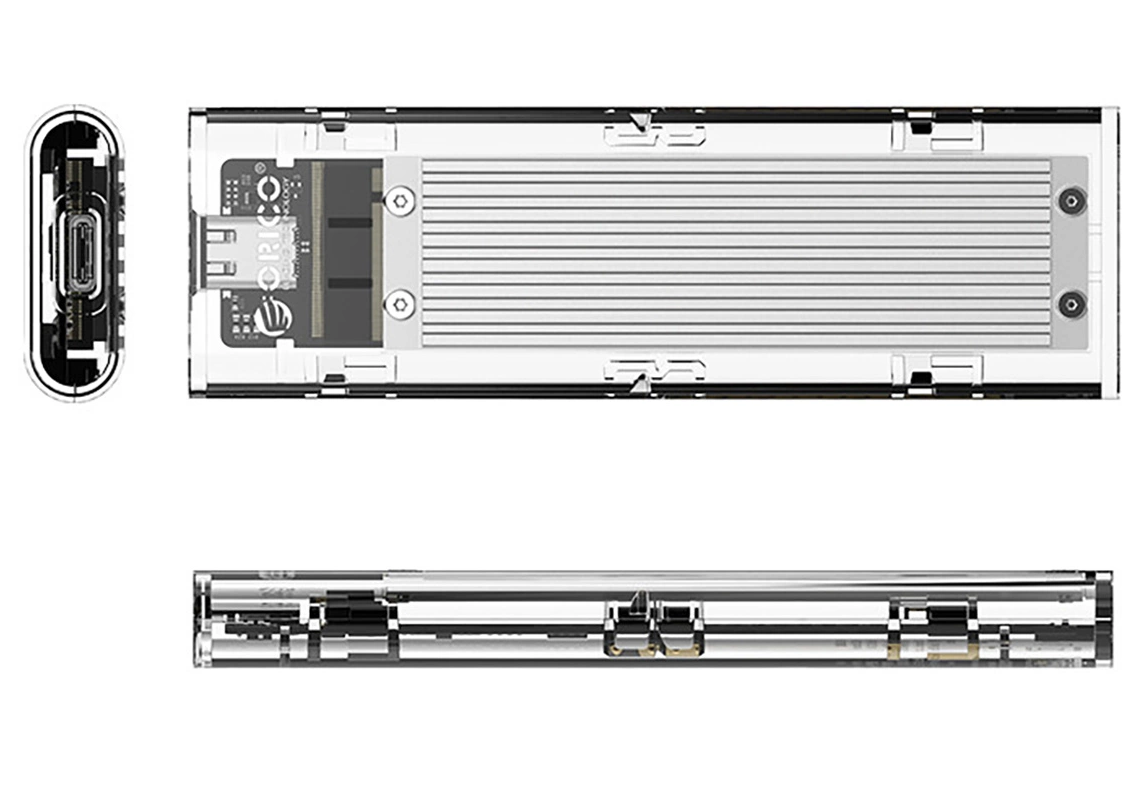 Orico TCM2-C3 rámeček pro SSD M.2 NVMe, šedý