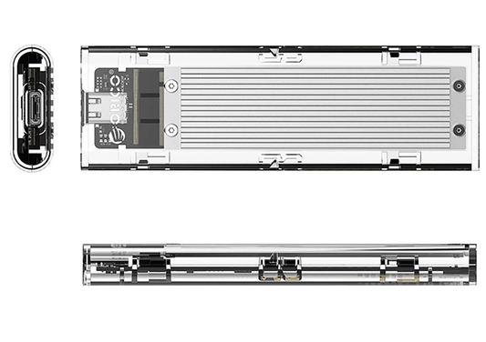 Orico TCM2-C3 rámeček pro SSD M.2 NVMe, šedý