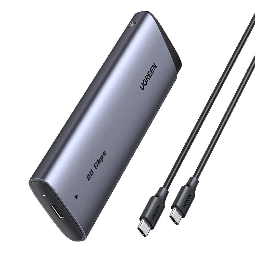 Rack UGREEN CM767 (55150) pro SSD M.2 NVMe, šedý