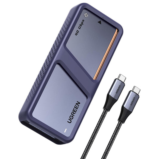 Rack UGREEN D703 (65727) pro SSD M.2 NVMe, černý