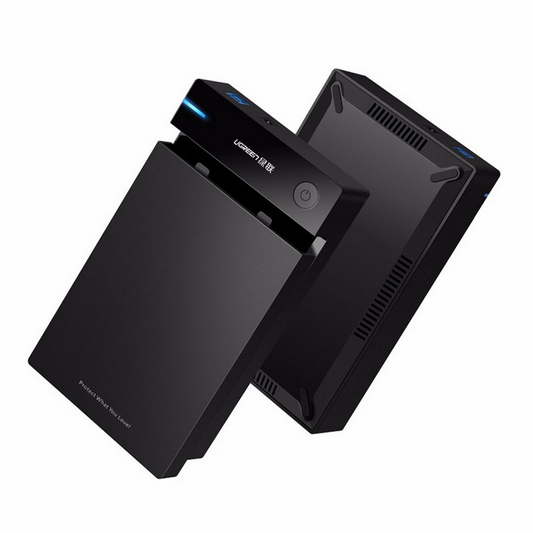Rack UGREEN US222 pro HDD / SSD SATA 2,5 palce, černý