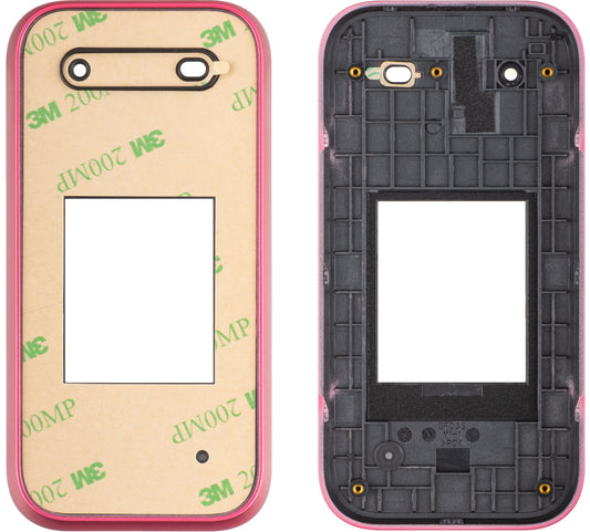 Kryt Shell pro HMD 2660 Flip, červený