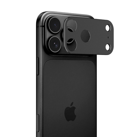 Ochranný rámeček zadní kamery Tech-Protect Camalloy Fit+ pro Apple iPhone 18 Pro, hliník, černý