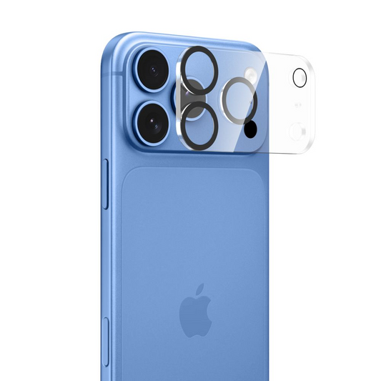 Ochranný rámeček zadní kamery Tech-Protect Cam Fit+ pro Apple iPhone 18 Pro Max, tvrzené sklo, průhledný