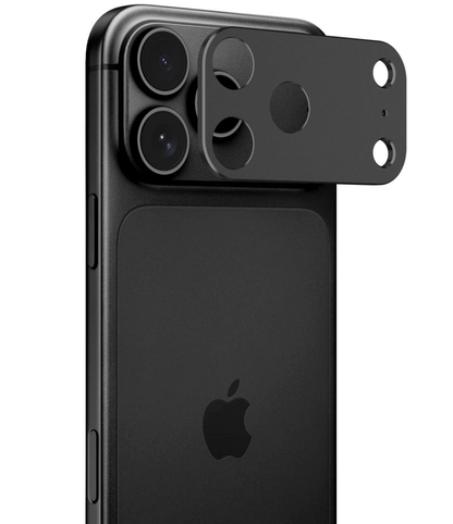 Ochranný rámeček zadní kamery Tech-Protect Camalloy Fit+ pro Apple iPhone 18 Pro Max, hliník, černá